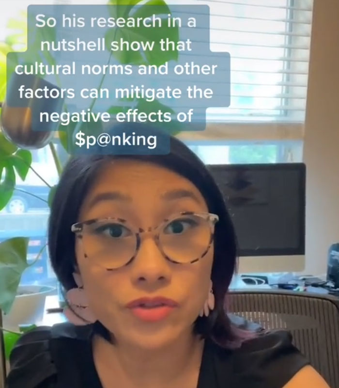 Spanking Your Kids Can Affect Their Brain Development And This Psychologist Explains It On TikTok Spanking Your Kids Can Affect Their Brain Development And This Psychologist Explains It On TikTok