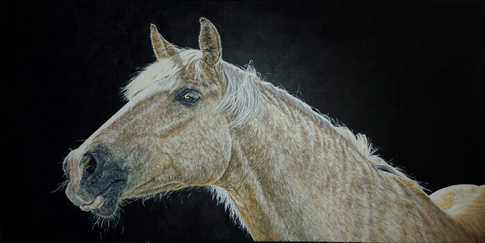 My Peanut In Acrylics.