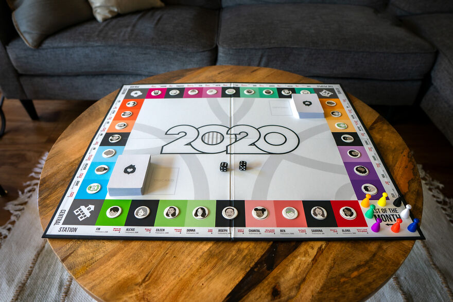 I Recreated The Year 2020 Into A Board Game