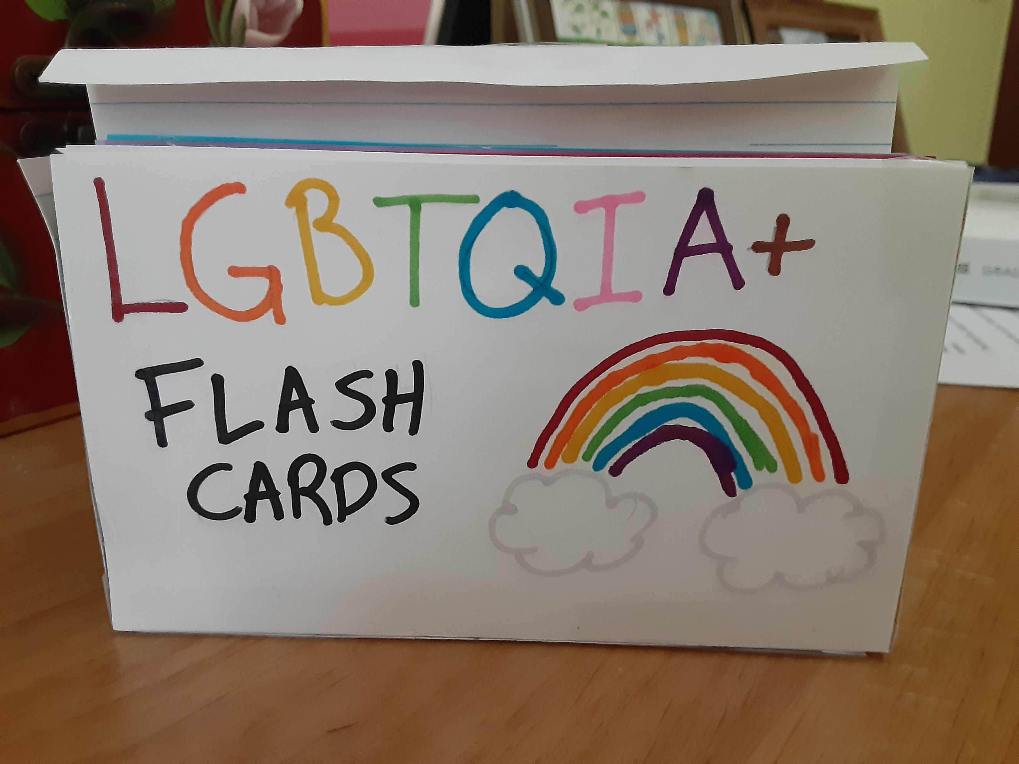 I Am Making My Mom Lgbtq+ Flashcards For Her Birthday