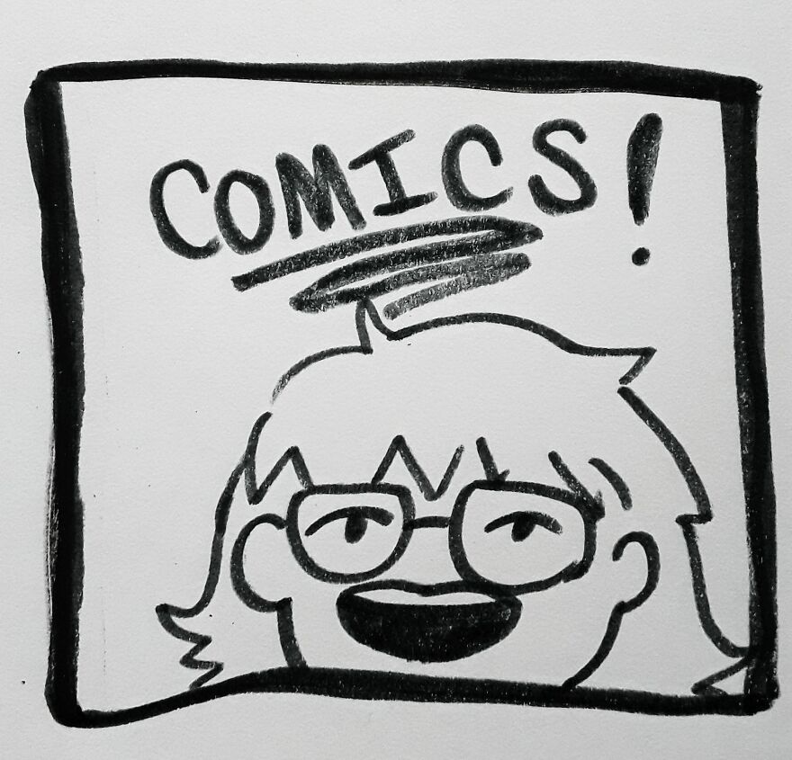 I Made Comics For My Art Class (16 Pics)