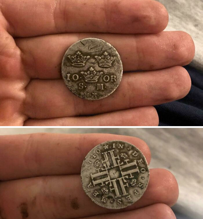 Yay! My First Silver Coin. It’s From 1740