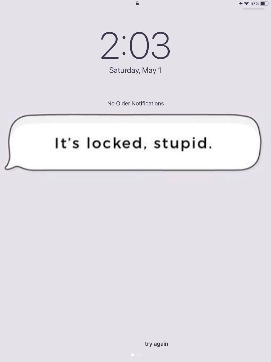 My Lock Screen (Yes It Is 2 In The Morning)