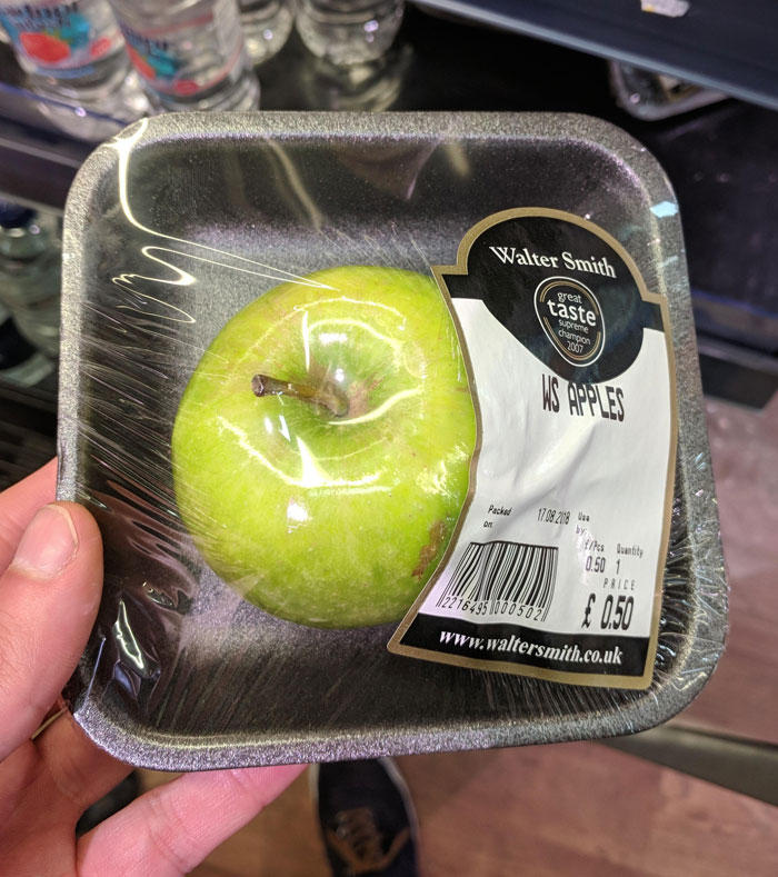 Destroying The Planet One Apple At A Time