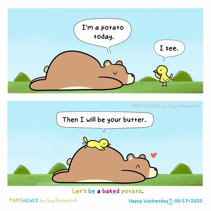 Cute-Comics-Guy-Kopsombut-4amshower