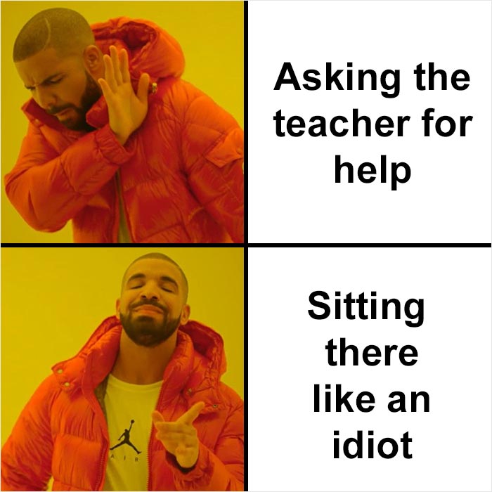 School And College Be Like