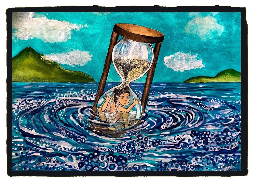 Brighton Artist Illustrates Daily Life, Dreams & Troubles Of Women