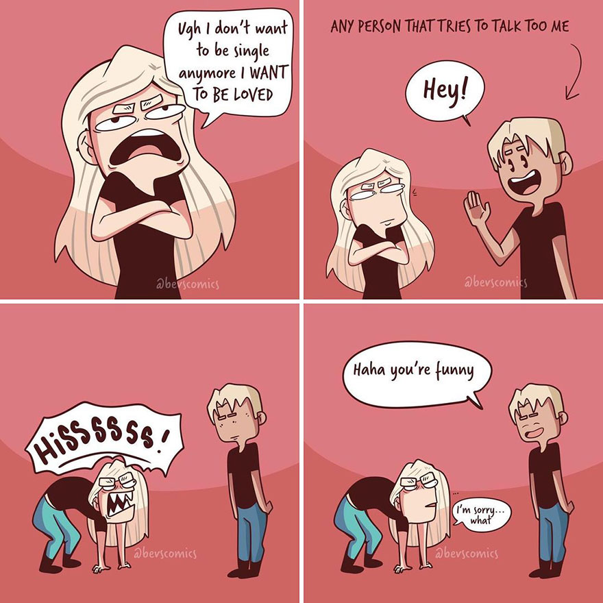 This Artist Creates Relatable Comics About Life And Relationships (61 Pics)