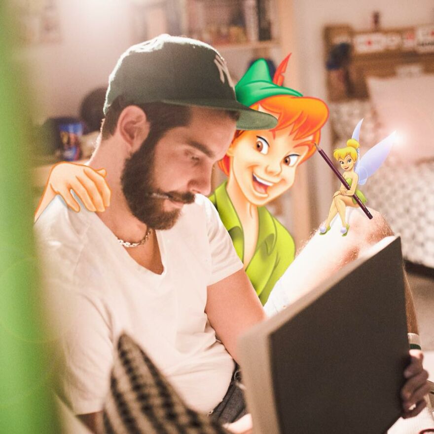 This Guy Keeps Bringing Disney Characters Into The Real World And The Result Couldn't Be More Hilarious (52 New Pics)