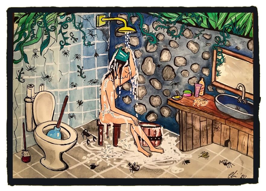 Brighton Artist Illustrates Daily Life, Dreams & Troubles Of Women