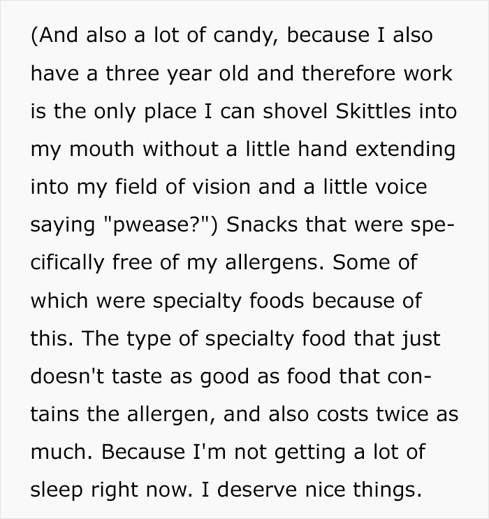 Employee Notices Her Food Going Missing, Installs A Nanny Cam And Catches The Shameless Thief