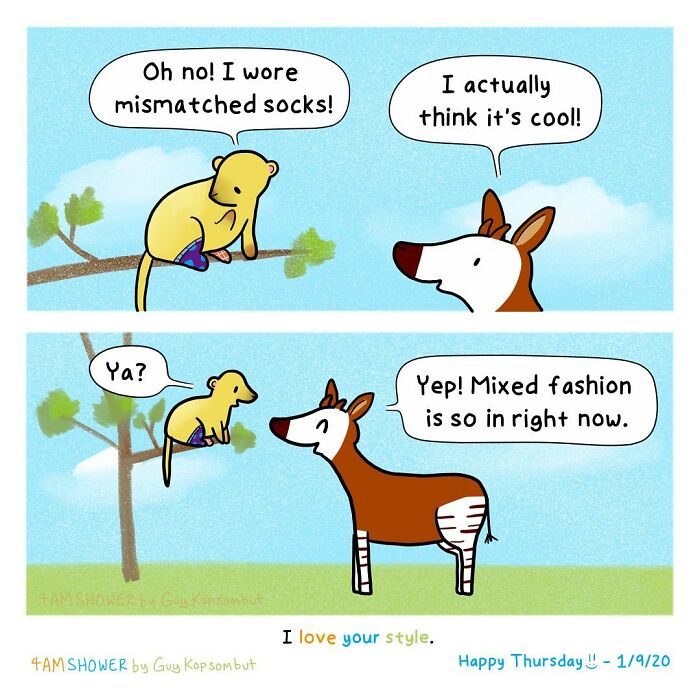 Cute-Comics-Guy-Kopsombut-4amshower