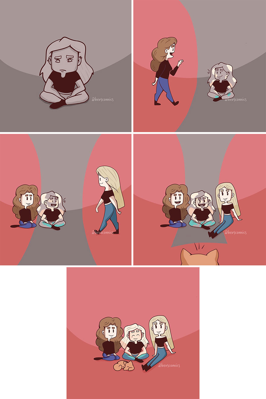 This Artist Creates Relatable Comics About Life And Relationships (61 Pics)