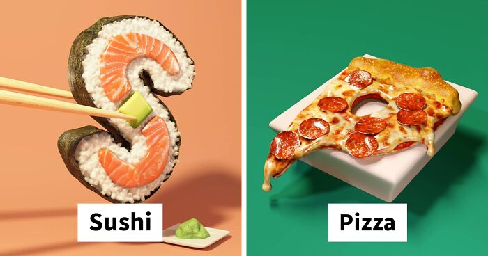 Ben Chelouche Created Two 3D Alphabets For 36 Days Of Type Challenge (53 Pics)