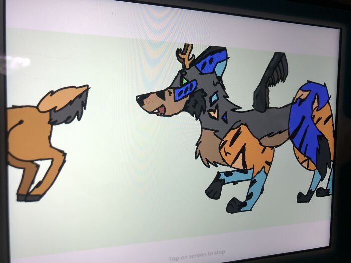 I Didn’t Really Know What To Mix, So I Made Phoenix. He’s A Neon Colored Tiger, Deer, Dragon, Raven. Hope You Like It!