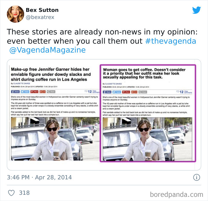 When The Male Gaze Won't Even Leave You Alone For A Coffee Run