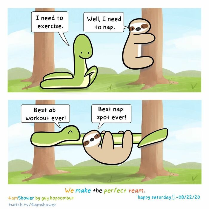 Cute-Comics-Guy-Kopsombut-4amshower