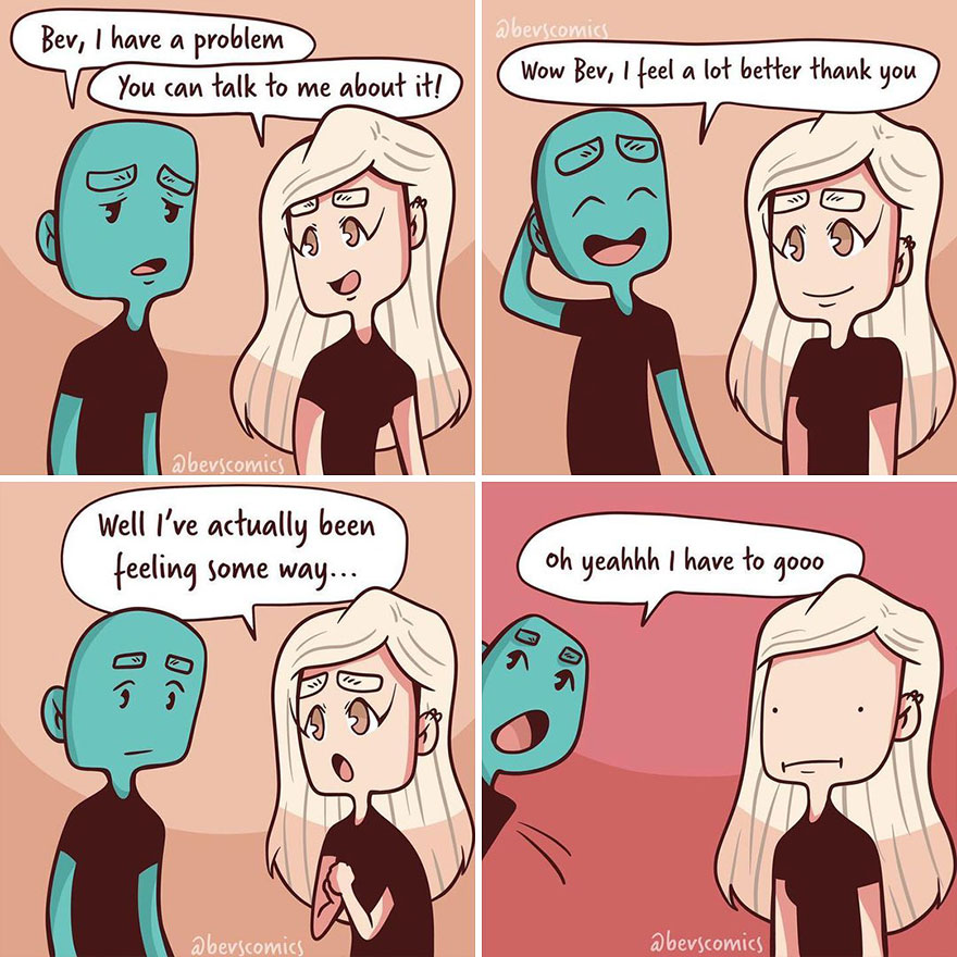 This Artist Creates Relatable Comics About Life And Relationships (61 Pics)