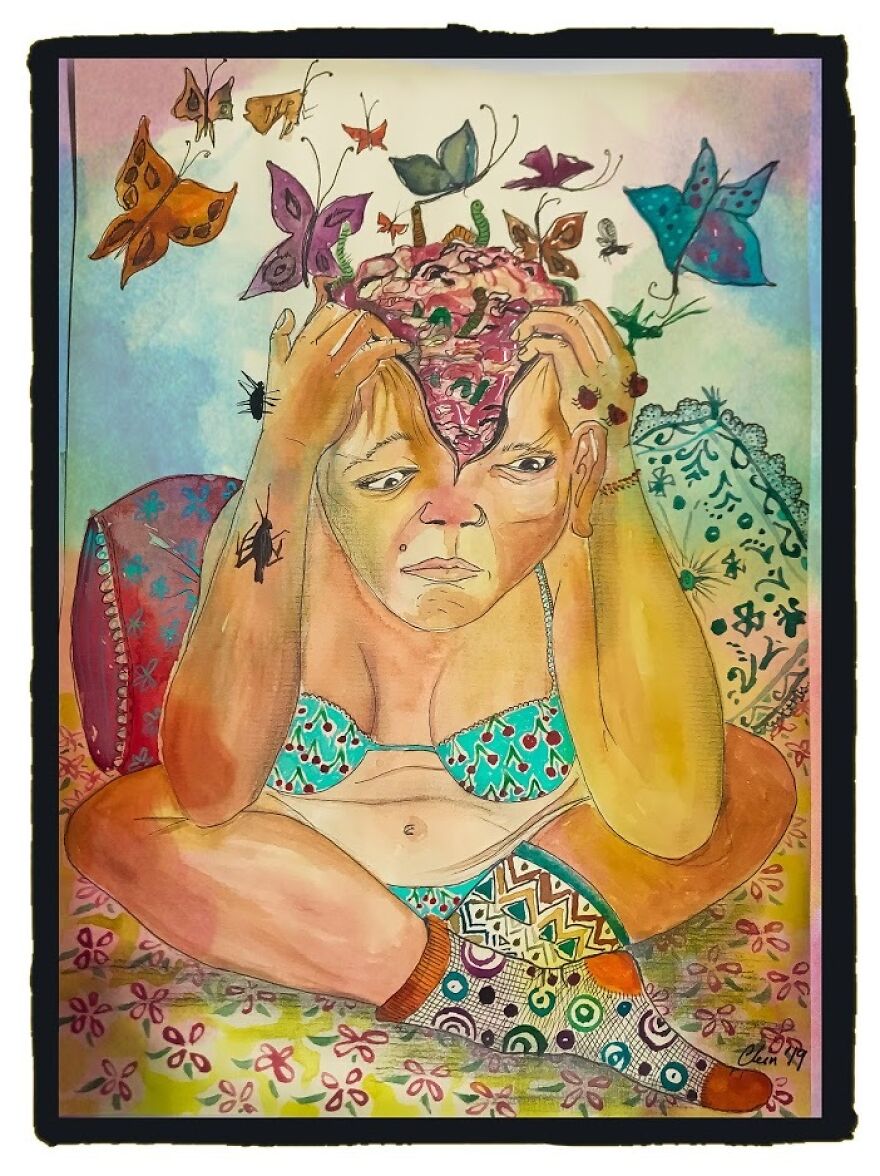 Brighton Artist Illustrates Daily Life, Dreams & Troubles Of Women