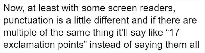 This User Asks Not To Put Too Many Emojis When Texting To A Visually Impaired Person, Explains Why