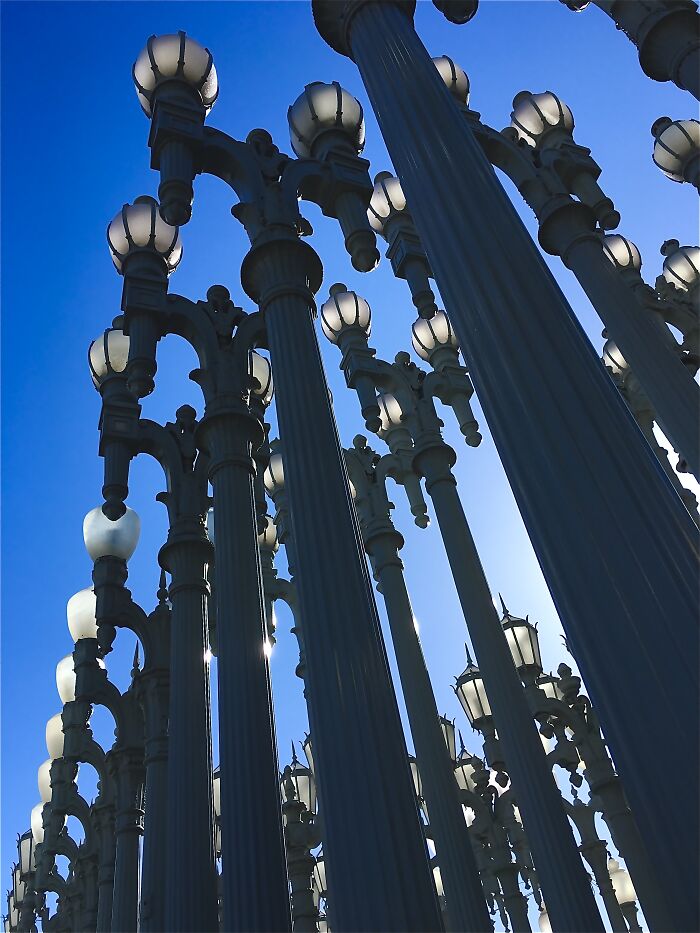 I'm Sorry I Couldn't Pick One. Corvette Taillights And An Art Installation Thing In Los Angeles Ca. We Were There To Visit My Sister On The Marines Base.
