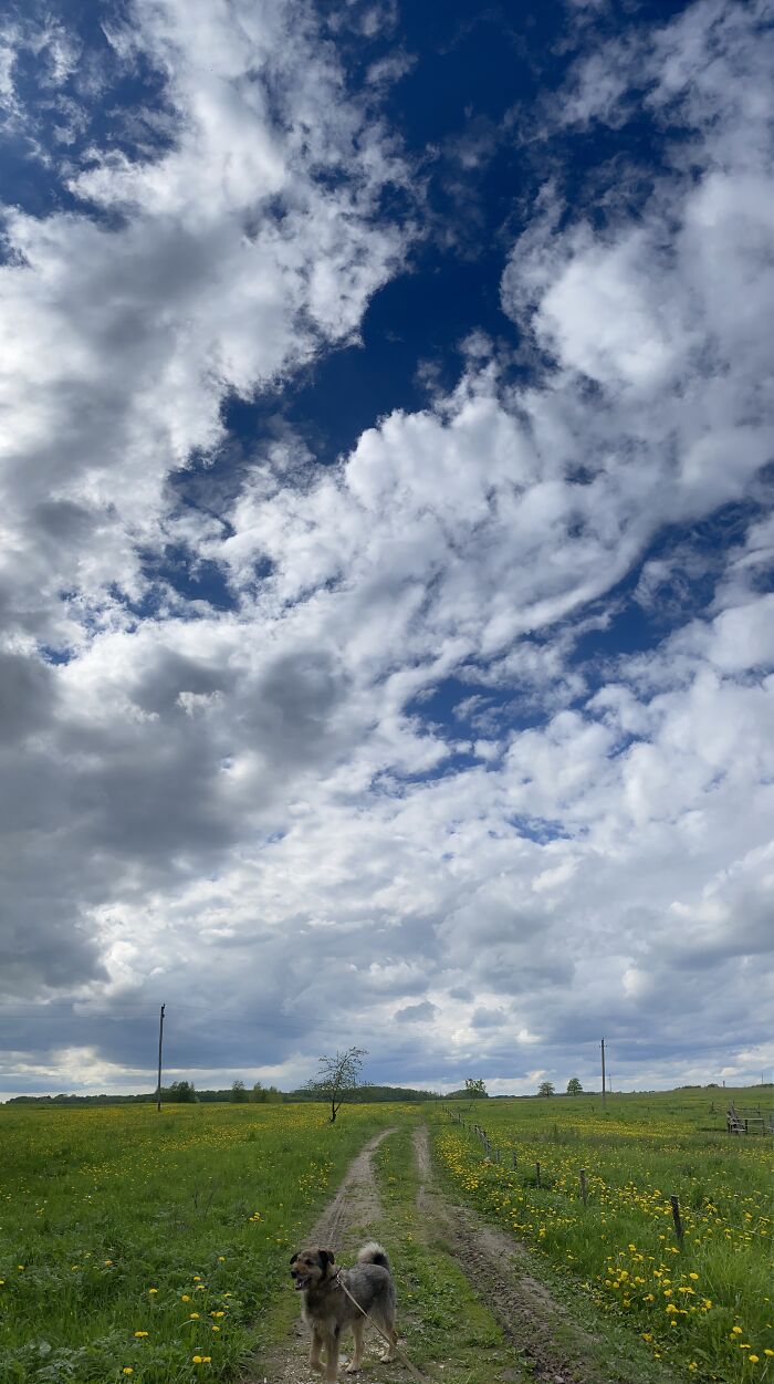 Despite The Clouds This Is As Blue As It Gets