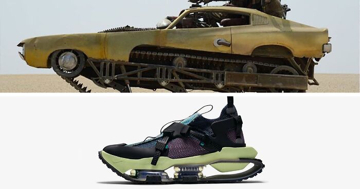 Designer Compares 30 Shoes And Cars To Show How Similar Their Designs Are