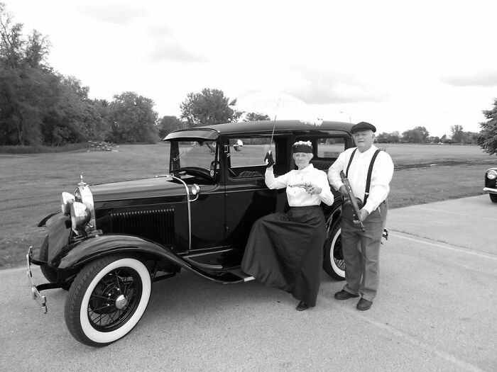 My Grandparents Told Me They Were Going To A 1930's Themed Picnic. I Was Not Expecting The Guns