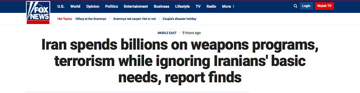 Fox News Posted This Without Any Sense Of Irony