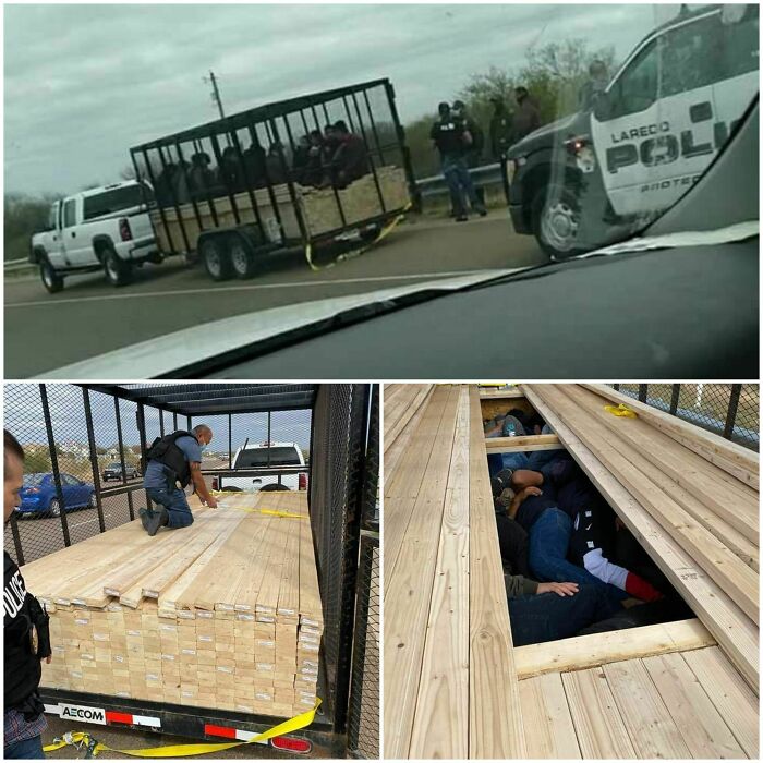 ..to Hide And Cross The Checkpoint