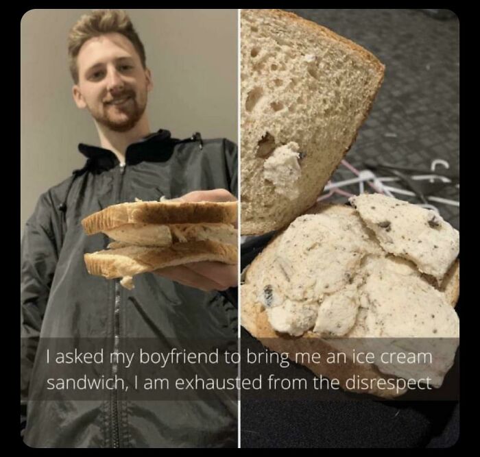 To Get An Ice Cream Sandwiche