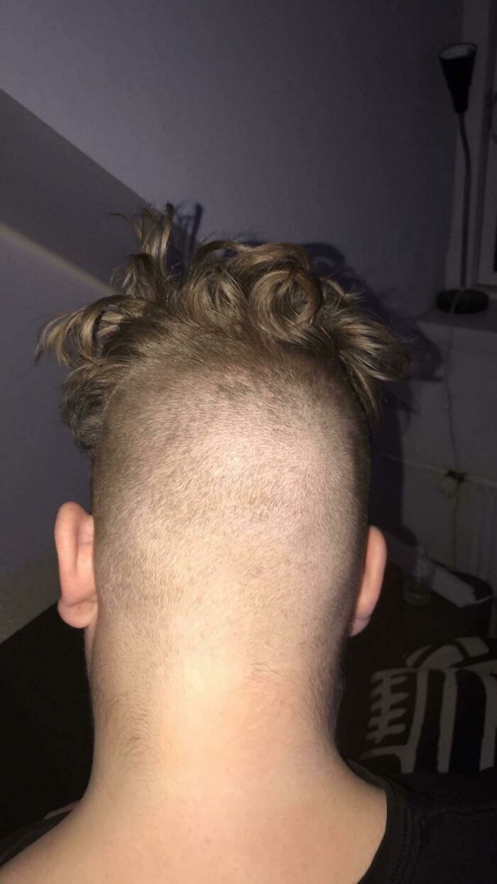 My Friend Was Feeling Good, Until He Saw The Back