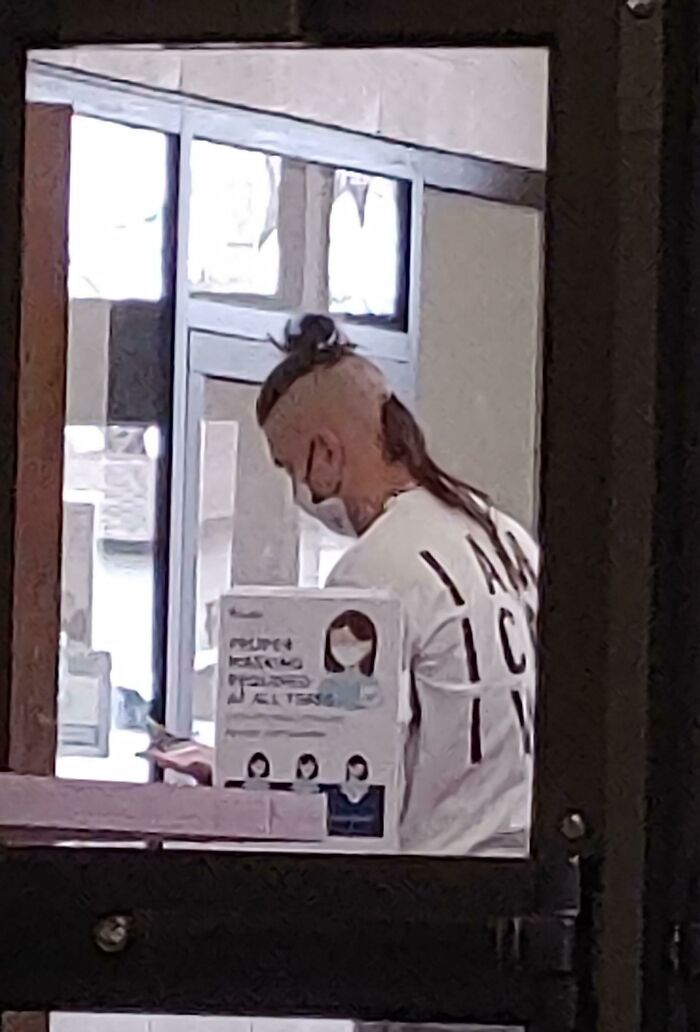 Saw This Monstrosity Of A Haircut At School