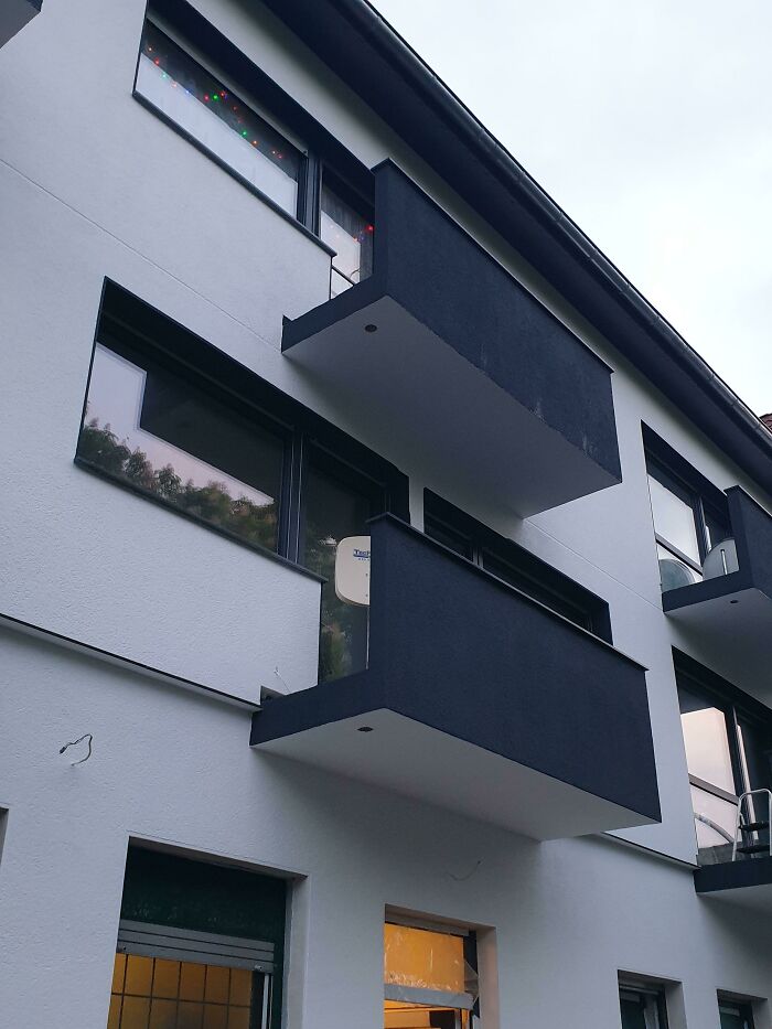 The Balconies Of The House I Live In Are Open On Both Sides