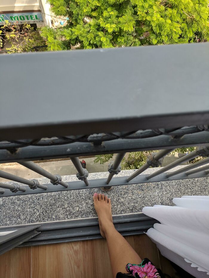 Airbnb Said I'd Have A Balcony But Seriously