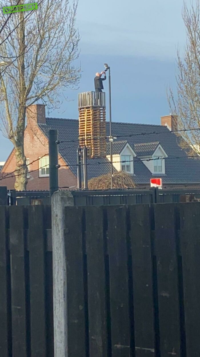 At Least He Made "Safety" Rails