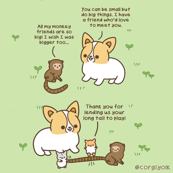 My 15 Wholesome Comics About A Corgi And His Animal Friends To Warm Your Heart Amid Pandemic