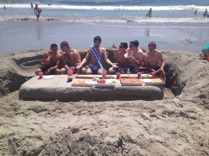 Coincidentally, Here Is My Last Supper This Weekend At My Bachelor Party. Simon The Zealot Was Feeling So Zealous He Looked Right At The Camera