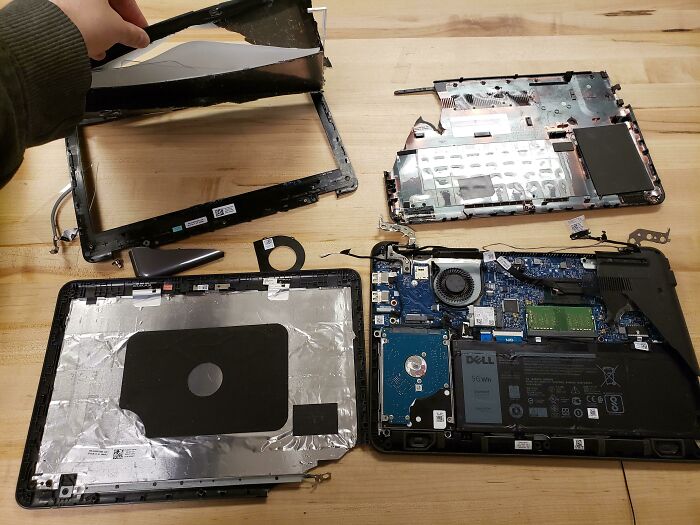 "Ticket: Student Destroyed Laptop"