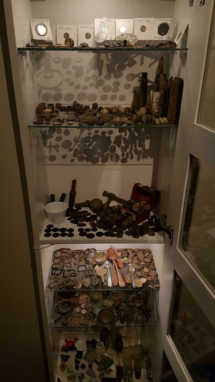 My Dads Little Metal Detecting Museum