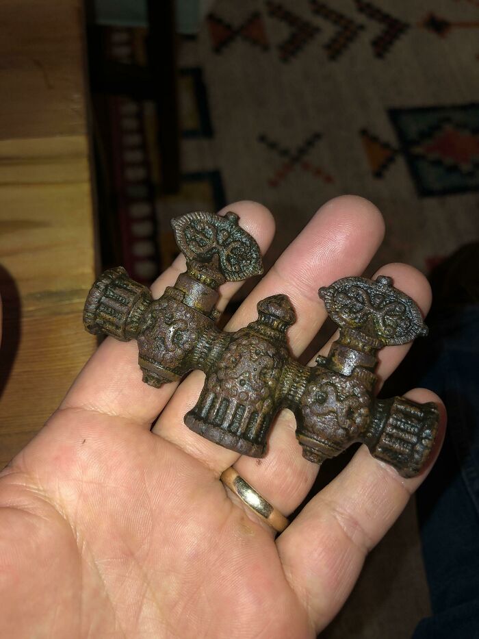 Found Metal Detecting Southeast Oklahoma. Some Type Of Valve Manifold