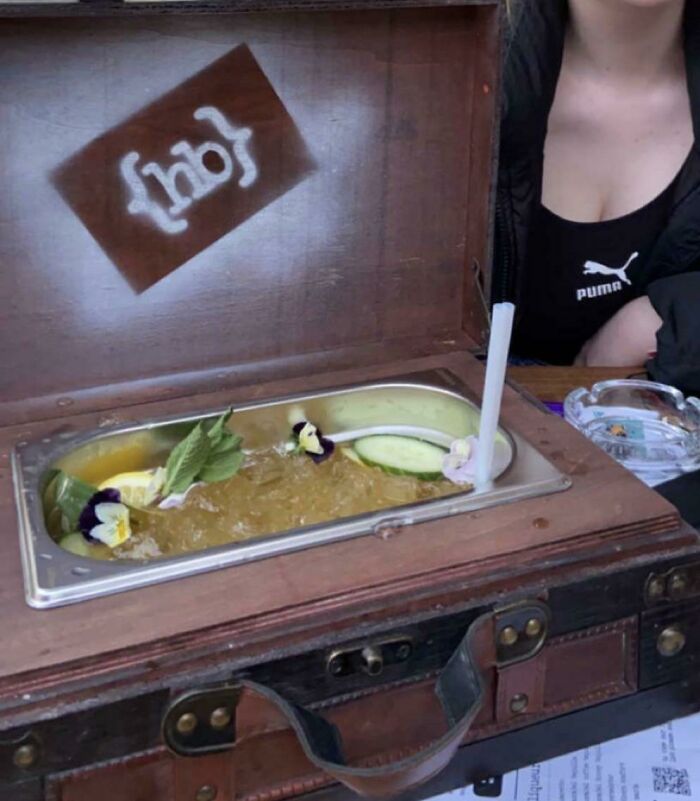 Want A Fishbowl Cocktail But Still Remain Classy? I Present To You, Suitcasebowl