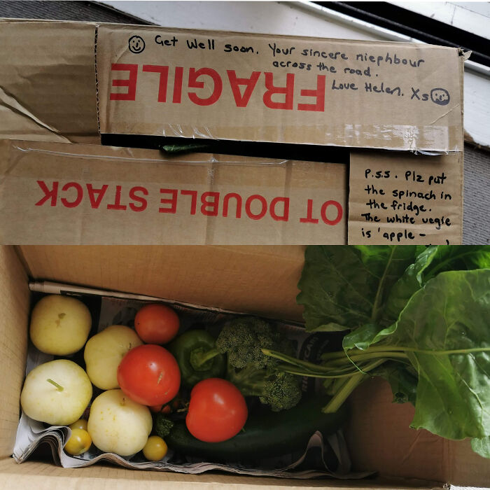 My Neighbour, Who I've Never Met, Knocked On My Door Today And Was Gone By The Time I Opened It