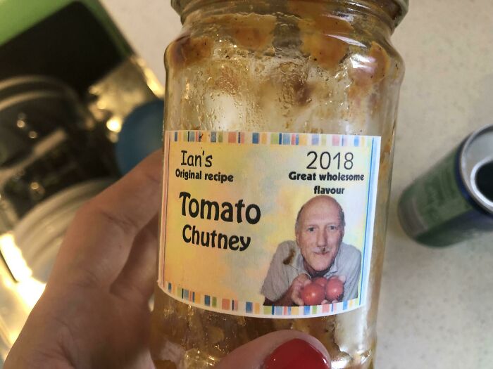 My Sister’s Neighbour Makes His Own Chutney For His Buddies In The Neighborhood