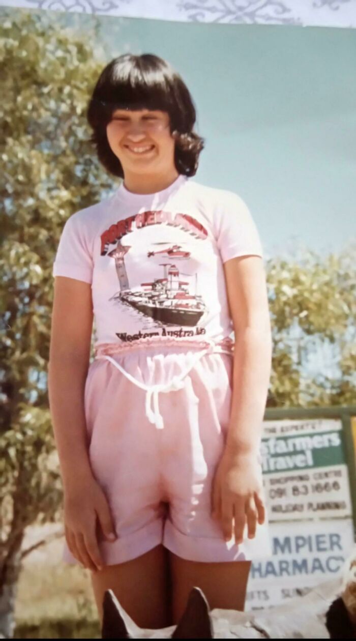 My Godmother Just Sent Me This. Circa 1985 Dampier, Australia