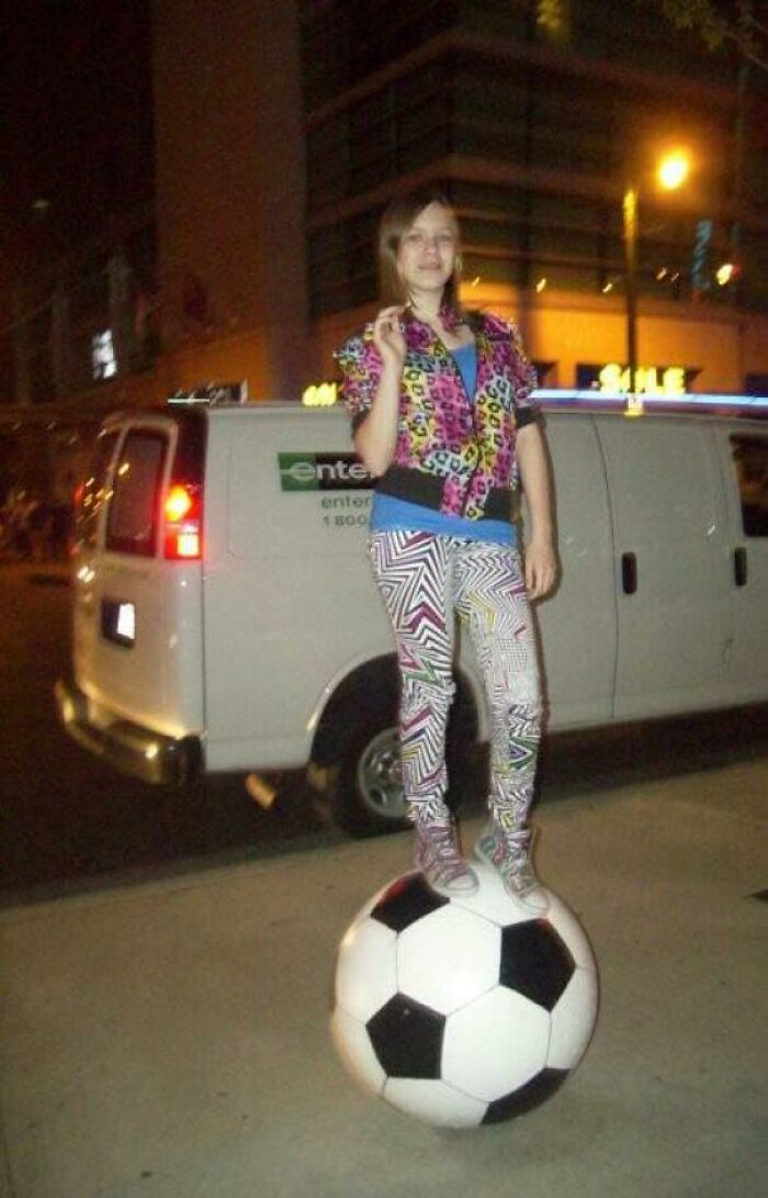 I Wish I Still Had The Confidence Of 2010 Me. I Think The Jacket Was From Avril Lavigne's Collection And I Wore It Everywhere.... All The Time