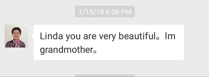 My 78 Year Old Chinese Grandma Who Spent Most Of Her Life Living In China Has Been Trying To Learn English. She Sometimes Sends Me Wholesome Messages In English