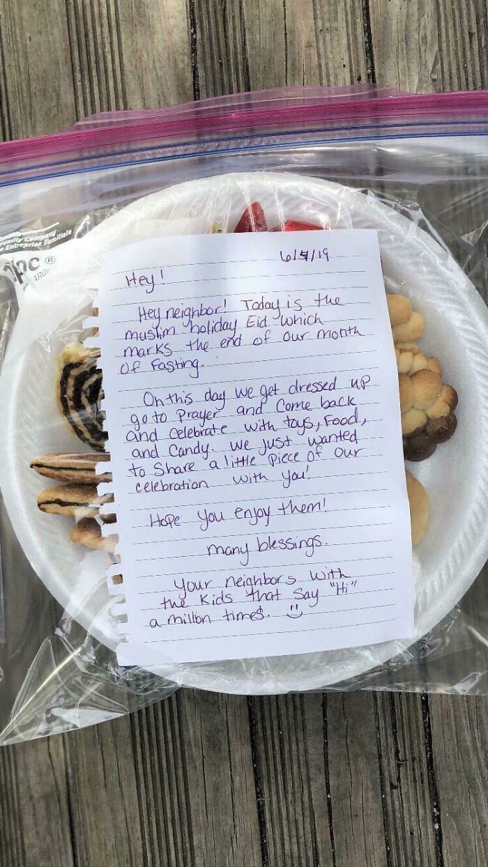 Being Wholesome To Their Neighbor