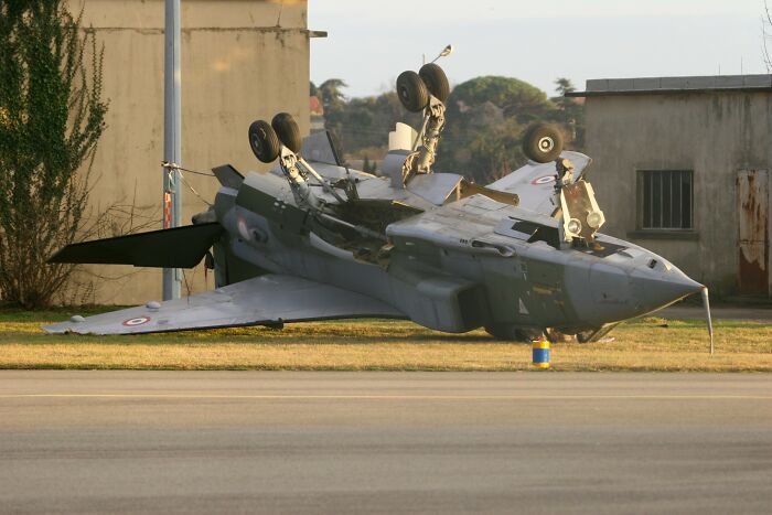 The Underside Of A Sepecat Jaguar