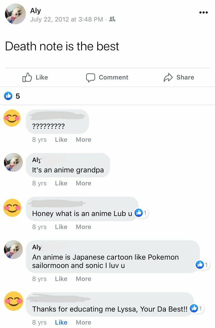 Wholesome And Supportive Grandpa